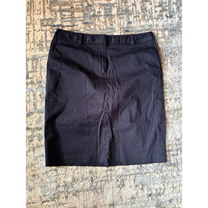 "346" Brooks Brothers Stretch Navy Blue Skirt w/Pockets - Size 10